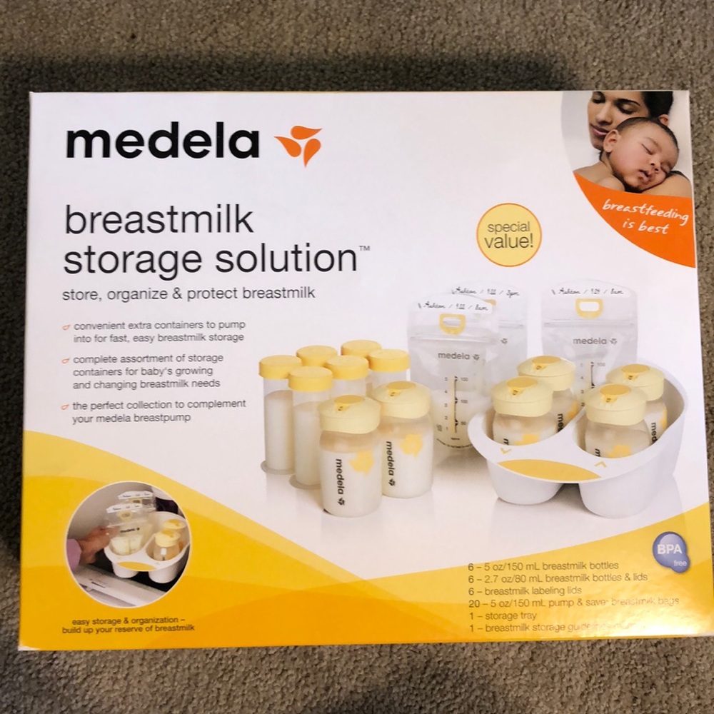 Medela breast milk storage solution. NEW IN BOX!